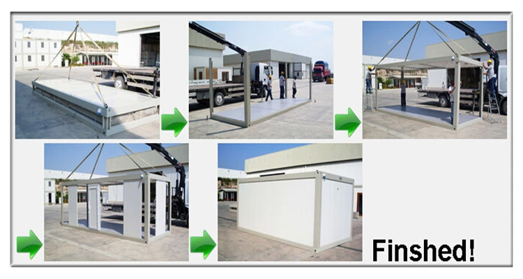 Fast Assembly 20feet Low Cost Portable Prefab House Stee Frame Container House for Labor Camp