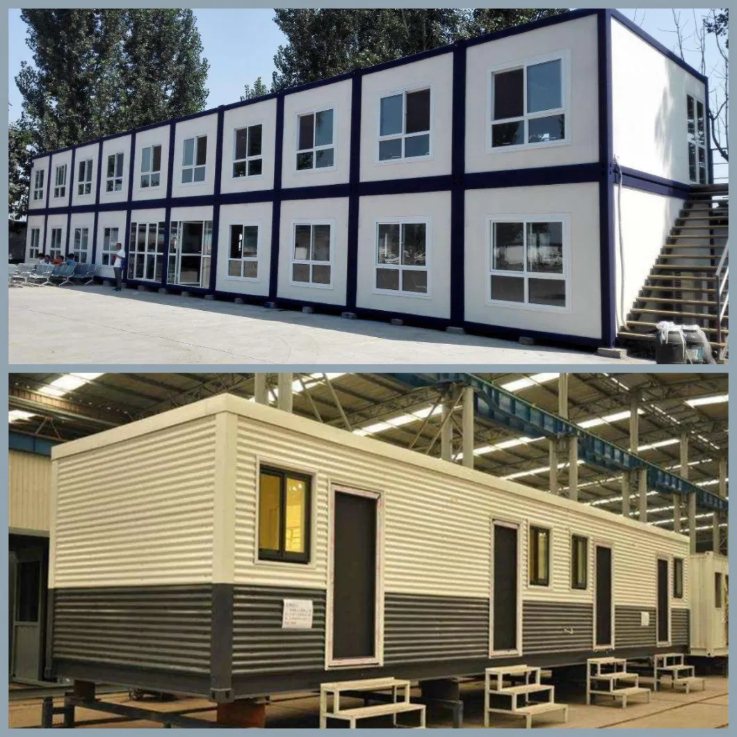 Knock Down Prefabricated Home Container Steel Frame