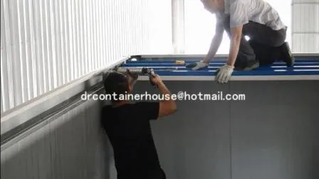 Knock Down Prefabricated Home Container Steel Frame