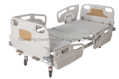 New Type Hospital Furniture Medical Equipment Manual Adjustable Hospital and Medical Operating Patient Nursing Bed in Stock