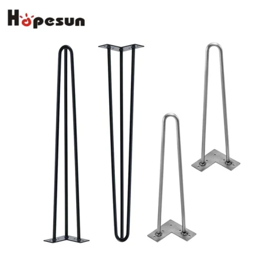 Black Wrought Table Legs Home Furniture Table Frame