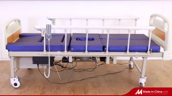 5 Function Electric Bed 3 Folding Lift up Hospital Bed