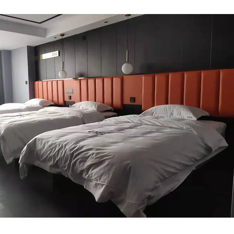 Holiday Inn Hotel Headboard Panel King Size Bed Frame with Headboard Head Bed